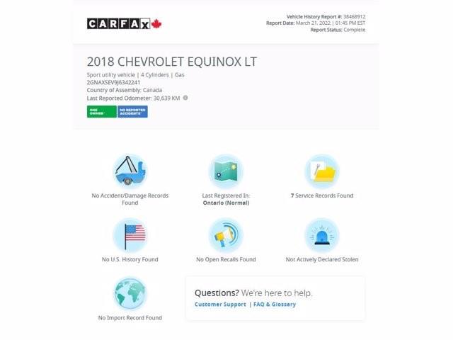 Chevrolet Equinox LT 2018
